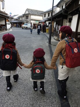 3BOYS⑅◡̈*🐒さん（キッズ・80cm）の冬コーディネート