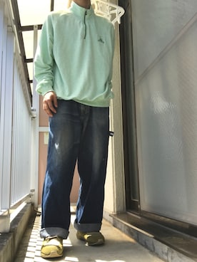 「TOMMY（トミー）のアイテム」を使った、缶バッジさん（メンズ・172cm）の春コーディネート