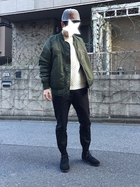 Frogさん（メンズ・175cm）の冬コーディネート