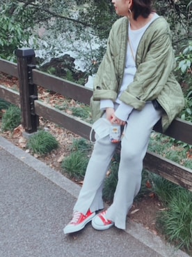 「CONVERSE（コンバース）のconverse（コンバース） ALL STAR OX（オールスターOX）（スニーカー）」を使った、ZJZさん（レディース・160cm）の春コーディネート