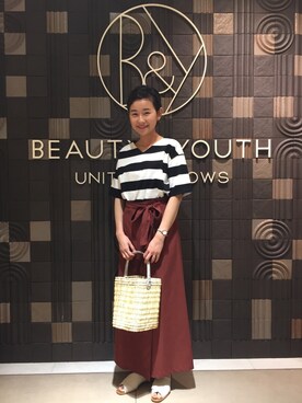 Mikiko Udaさん(レディース・161cm)の春コーディネート