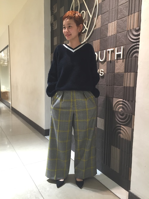Mikiko Uda ビューティ ユース ユナイテッドアローズ 岡山店 Beauty Youth United Arrowsのパンツを使ったコーディネート Wear