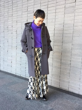 Mikiko Udaさん（レディース・161cm）の秋コーディネート