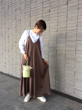 Mikiko Udaさん(レディース・161cm)の春コーディネート