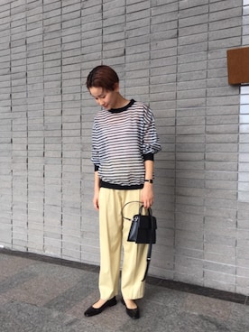 Mikiko Udaさん（レディース・161cm）の秋コーディネート