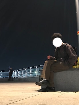 「TOMMY（トミー）のアイテム（スウェット）」を使った、Ito Daiさん（メンズ・175cm）の春コーディネート