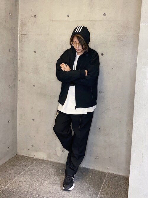 Lacia Adidasのパーカーを使ったコーディネート Wear