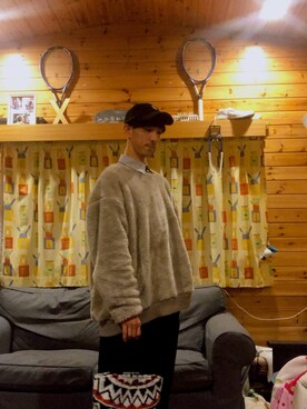 「フユコーデ」｜「アイテム（スラックス）」を使った、kensuke♪さん（メンズ・172cm）の冬コーディネート