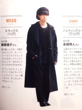 勝田 俊介さんのコーディネート