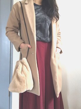 「HELIOPOLE(HELIOPOLE)」｜「アイテム（ジャケット/アウター）」を使った、©︎ h i .さん（レディース・155cm）の春コーディネート