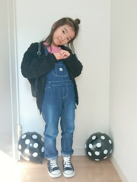 erimomoさん(キッズ・110cm)の冬コーディネート