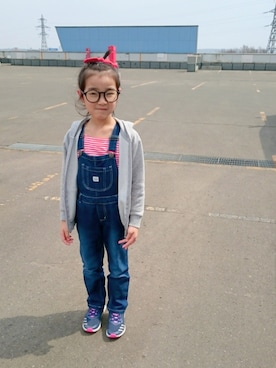 erimomoさん(キッズ・110cm)の春コーディネート