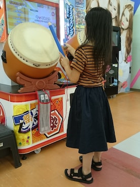 erimomoさん（キッズ・120cm）の夏コーディネート