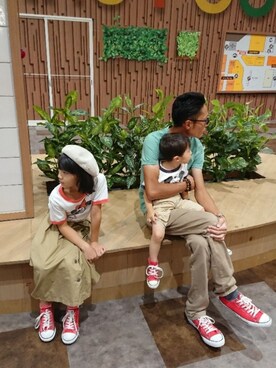 erimomoさん（キッズ・125cm）の夏コーディネート