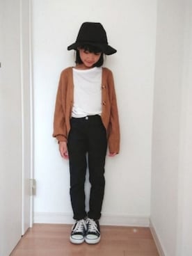 erimomoさん(キッズ・125cm)の秋コーディネート