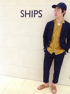 小森さん(メンズ・175cm)の春コーディネート