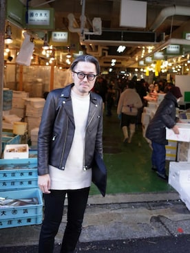 「建築士」｜kobaさん（メンズ・175cm）の冬コーディネート