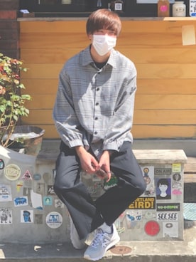 リノさん（メンズ・173cm）の春コーディネート