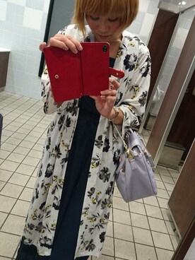 「MAJESTIC LEGON（マジェスティックレゴン）のアイテム（つなぎ/オールインワン）」を使った、★ハマ★さん（レディース・153cm）の春コーディネート