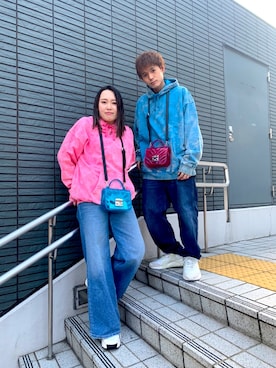 DIESEL ジップクロップド スウェットシャツ　トラックジャケット ピンク DIESEL × YOKO HONDA レディース ジップアップジャケット