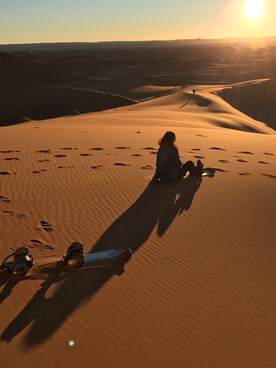 「desert」｜不想巡山的大王さん（レディース・153cm）の夏コーディネート