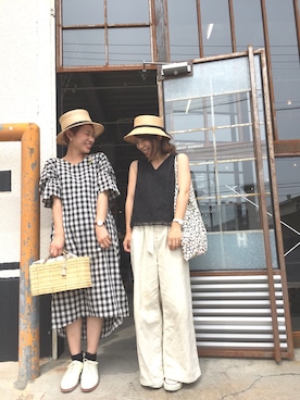 きゃのさん（レディース・155cm）の夏コーディネート