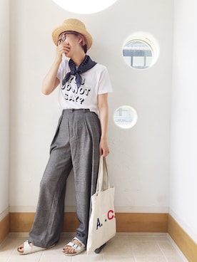 きゃのさん(レディース・155cm)の夏コーディネート