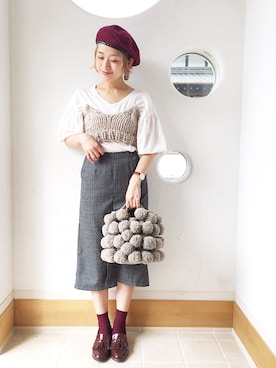 きゃのさん（レディース・155cm）の秋コーディネート