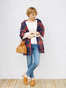 きゃのさん（レディース・155cm）の秋コーディネート