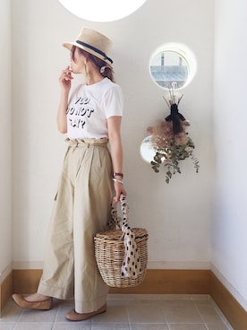 きゃのさん(レディース・155cm)の夏コーディネート
