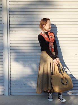 きゃのさん（レディース・155cm）の秋コーディネート