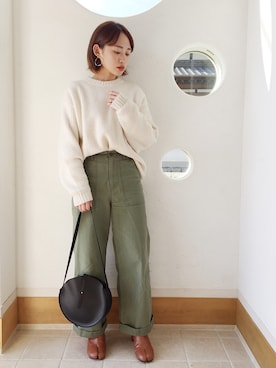 きゃのさん(レディース・155cm)の冬コーディネート