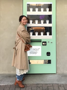 きゃのさん(レディース・155cm)の春コーディネート