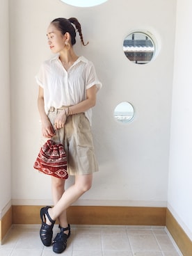 きゃのさん（レディース・155cm）の夏コーディネート