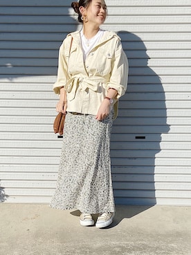 きゃのさん(レディース・155cm)の春コーディネート