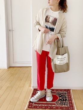 きゃのさん（レディース・155cm）の春コーディネート