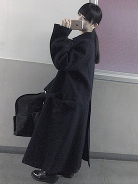「日常」｜「アイテム（その他シューズ）」を使った、레さん（レディース・155cm）の冬コーディネート