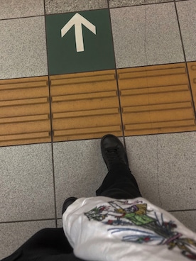 「GU（ジーユー）の（GU）ワイドアンクルパンツＡ（WOMEN ⁄ ガウチョパンツ・ワイドパンツ）」を使った、アイさん（レディース・153cm）の春コーディネート