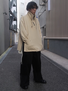 「tk.TAKEO KIKUCHI（ティーケータケオキクチ）のアイテム（ブルゾン）」を使った、tk.TAKEO KIKUCHIあべのQ'smallさん（メンズ・178cm）の冬コーディネート