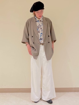 tk.TAKEO KIKUCHIあべのQ'smallさん（メンズ・178cm）の夏コーディネート