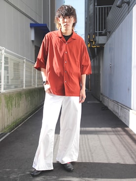 tk.TAKEO KIKUCHIあべのQ'smallさん(メンズ・178cm)の夏コーディネート