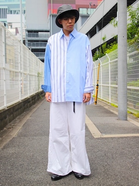 tk.TAKEO KIKUCHIあべのQ'smallさん（メンズ・178cm）の夏コーディネート