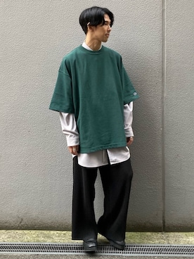 tk.TAKEO KIKUCHIあべのQ'smallさん（メンズ・180cm）の春コーディネート