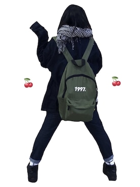 「youthloser」｜「アイテム（デニムジャケット）」を使った、オネさん（レディース・155cm）の春コーディネート