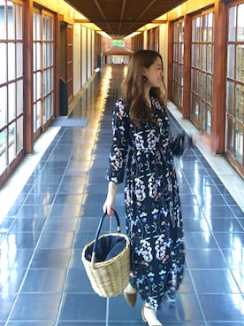 「LOWRYS FARM（ローリーズファーム）のセパレートパンプス　714388（パンプス）」を使った、NICOさん（レディース・158cm）の春コーディネート