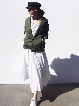 NICOさん（レディース・158cm）の春コーディネート