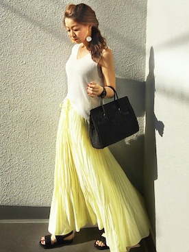 NICOさん（レディース・158cm）の春コーディネート