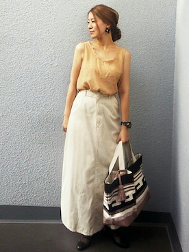 NICOさん（レディース・158cm）の夏コーディネート