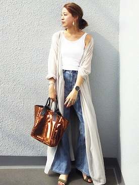 NICOさん（レディース・158cm）の夏コーディネート