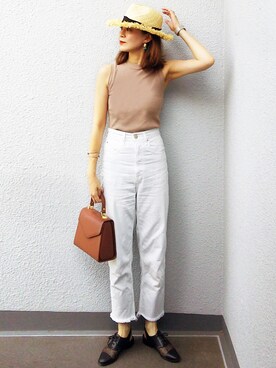 NICOさん（レディース・158cm）の夏コーディネート